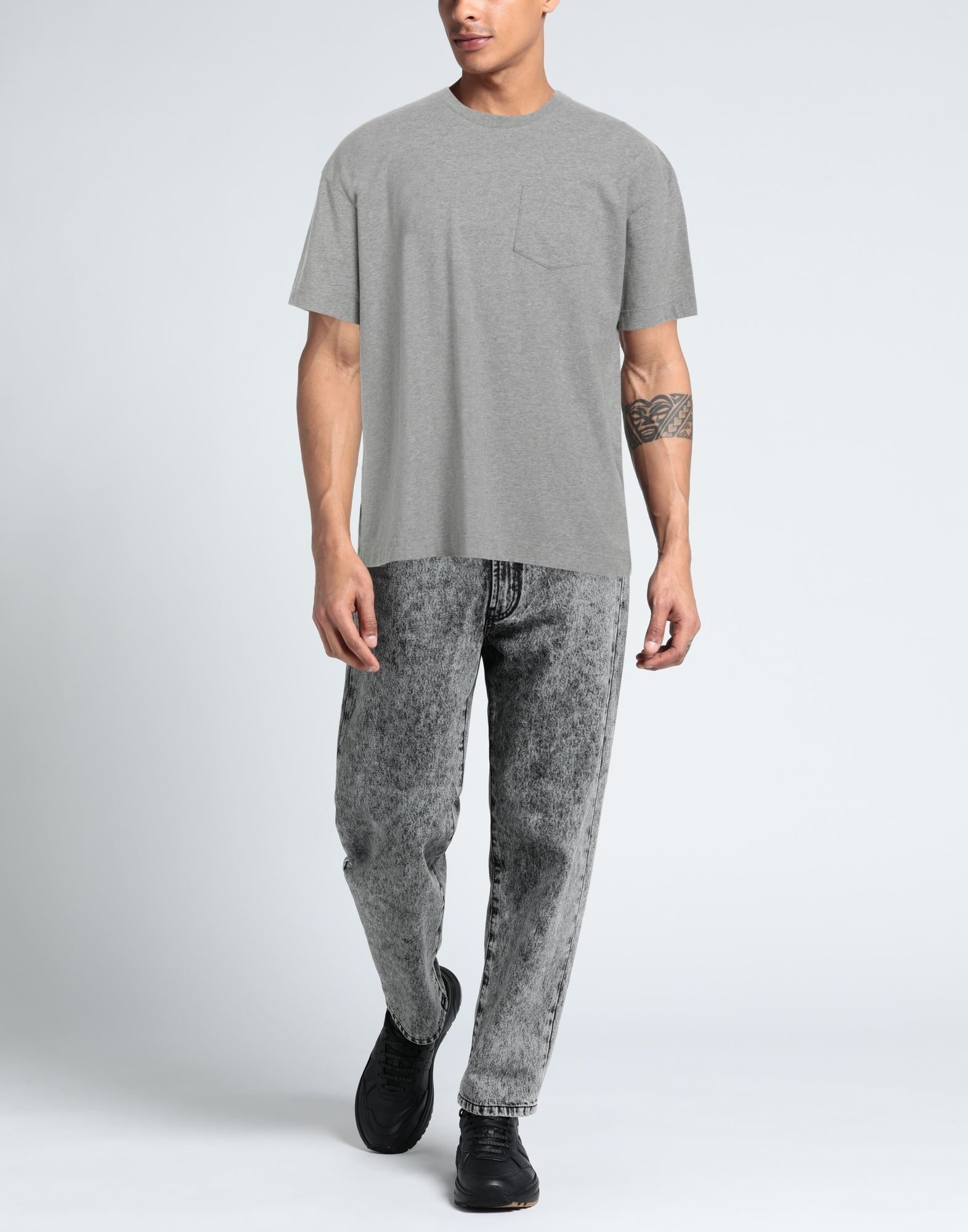 Grey Men's T-shirt - 2