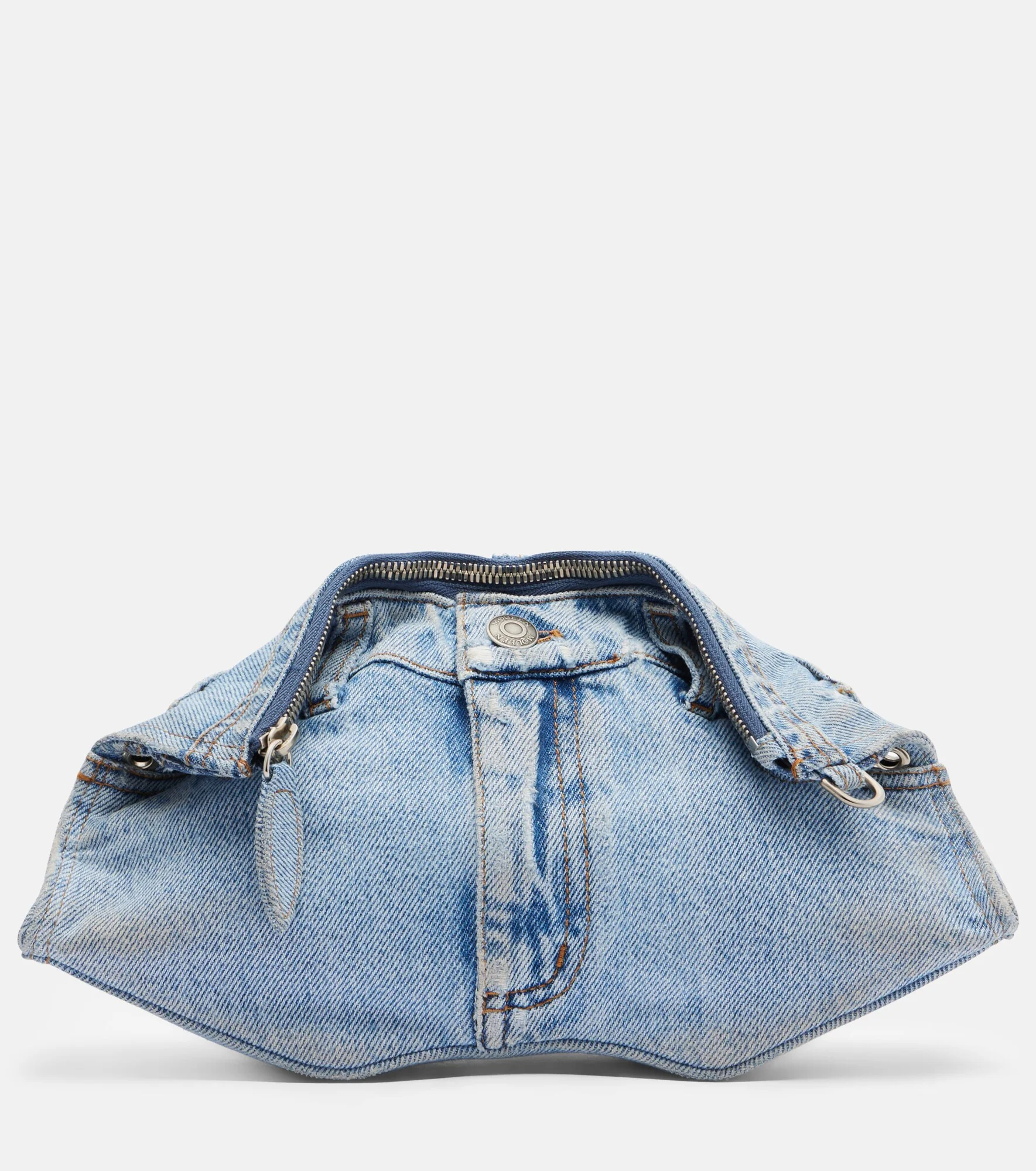 Manta Small denim shoulder bag - 1