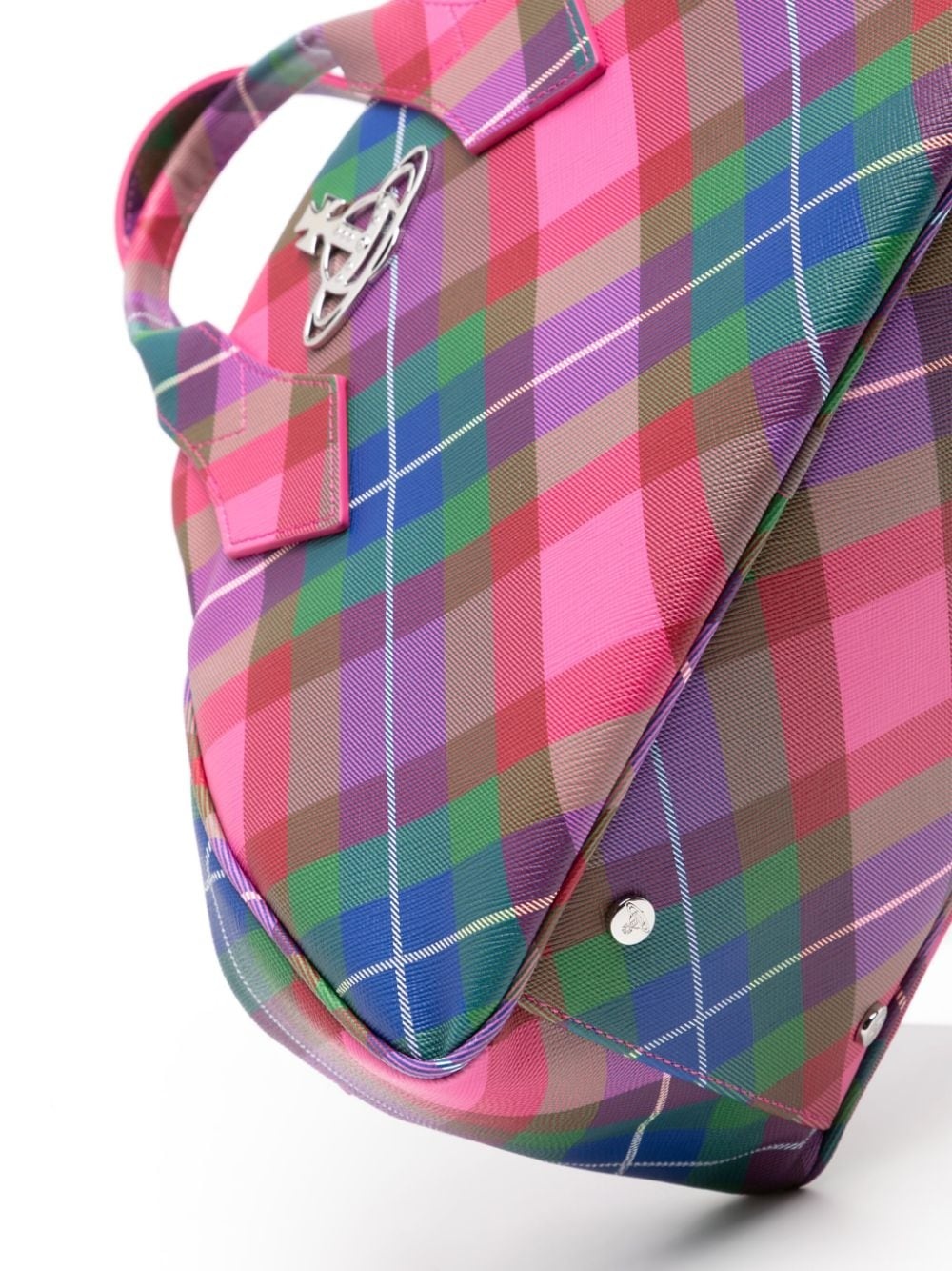 Yasmine tartan medium bag - 4