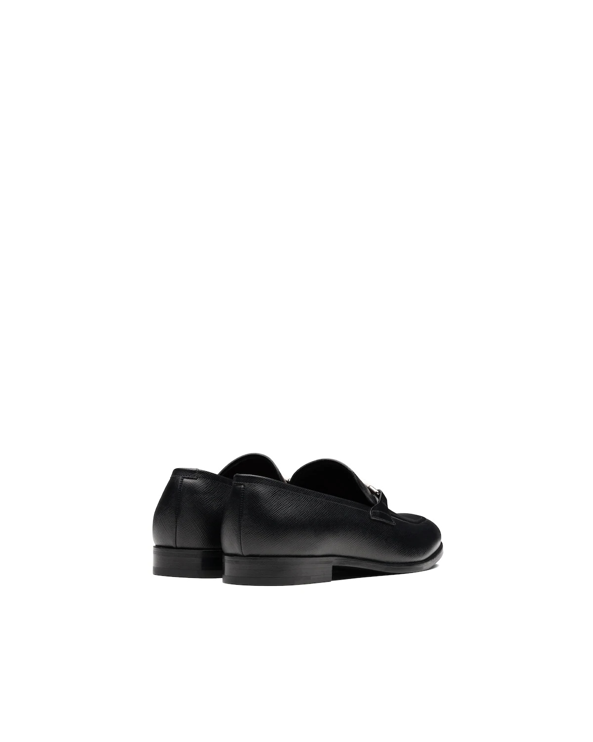 Saffiano leather loafers - 3