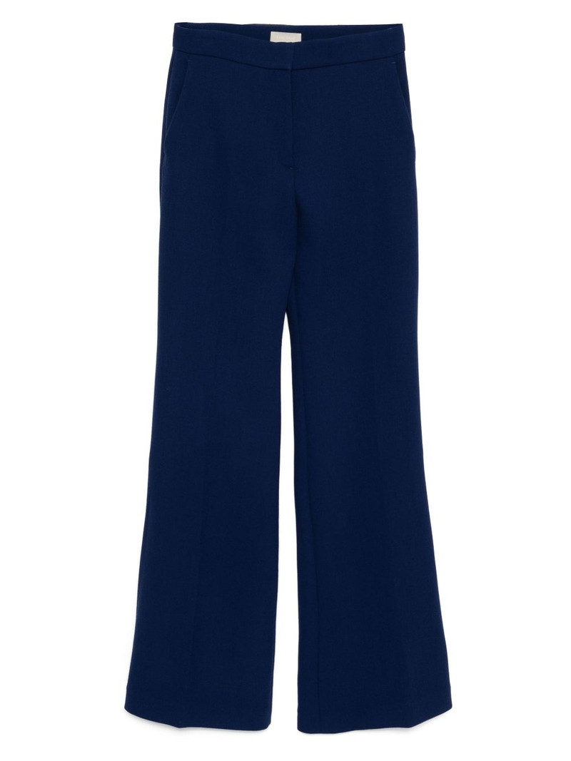 Side Slit Flared pants 1