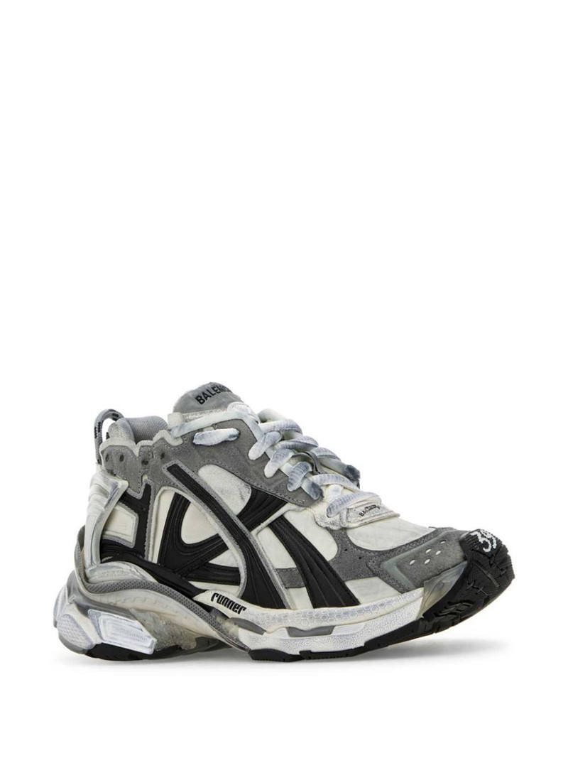 BALENCIAGA Runner panelled-design sneakers outlook