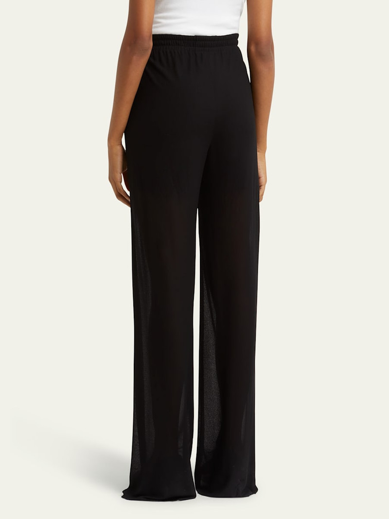 SETCHU Double Sheer Straight Leg Pants outlook