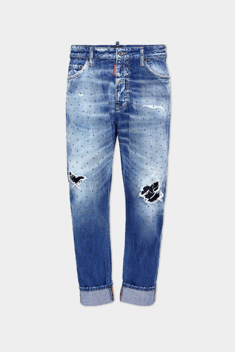MEDIUM EVERYTHING WASH - STUDS BIG BROTHER JEANS 1