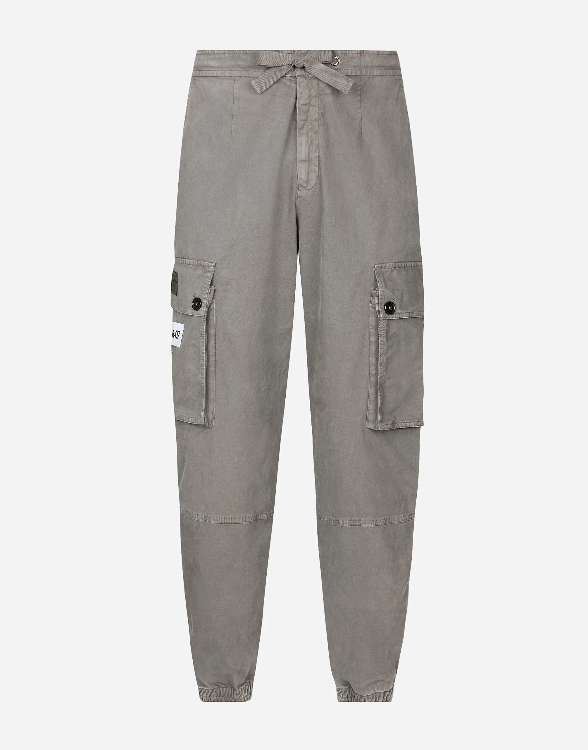 Cotton cargo pants - 1