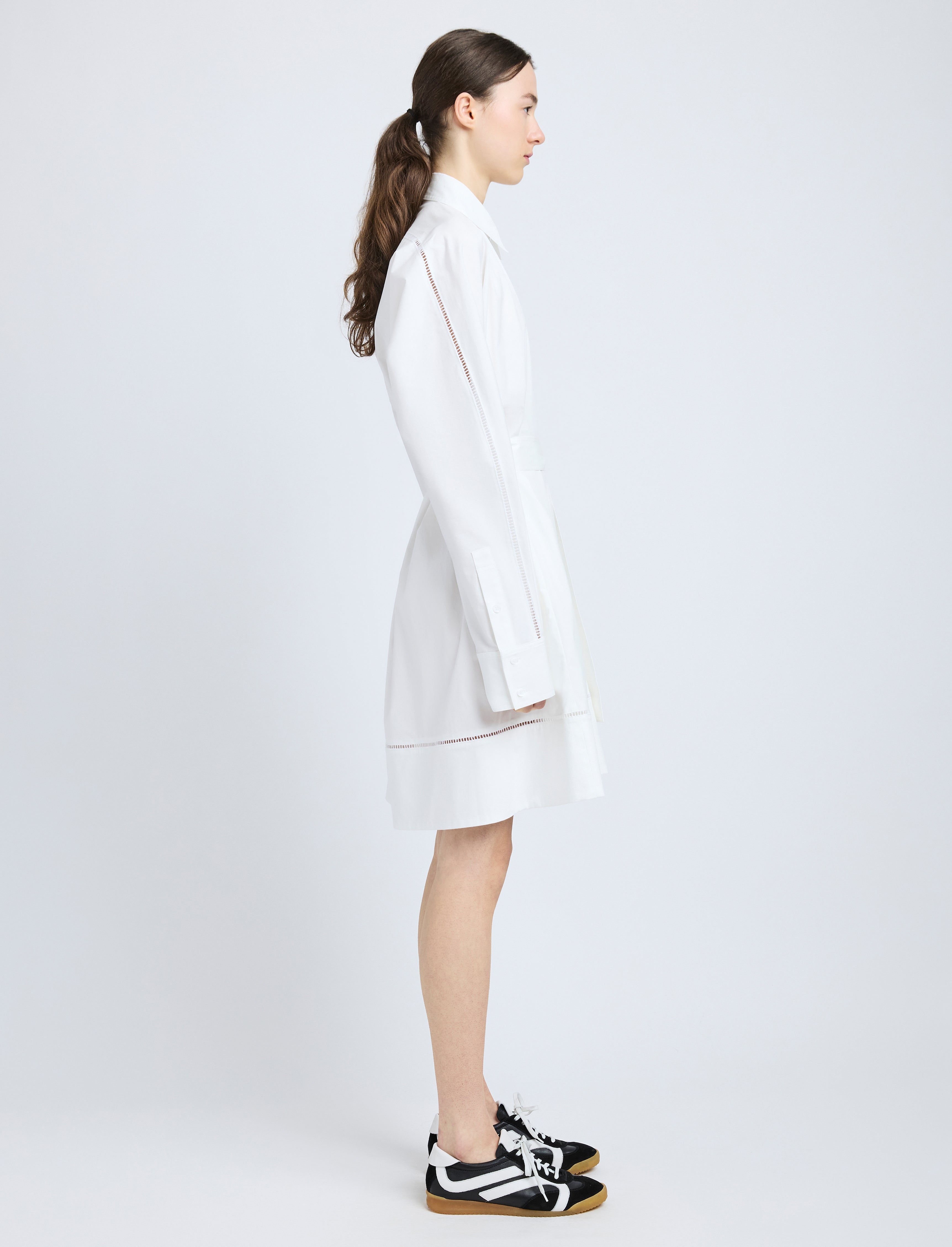 Sammy Dress in Eco Cotton Poplin - 3