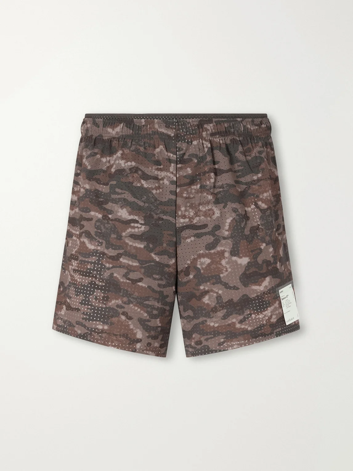 Straight-Leg Logo-Appliquéd 5" Space‑O™ Shorts - 1