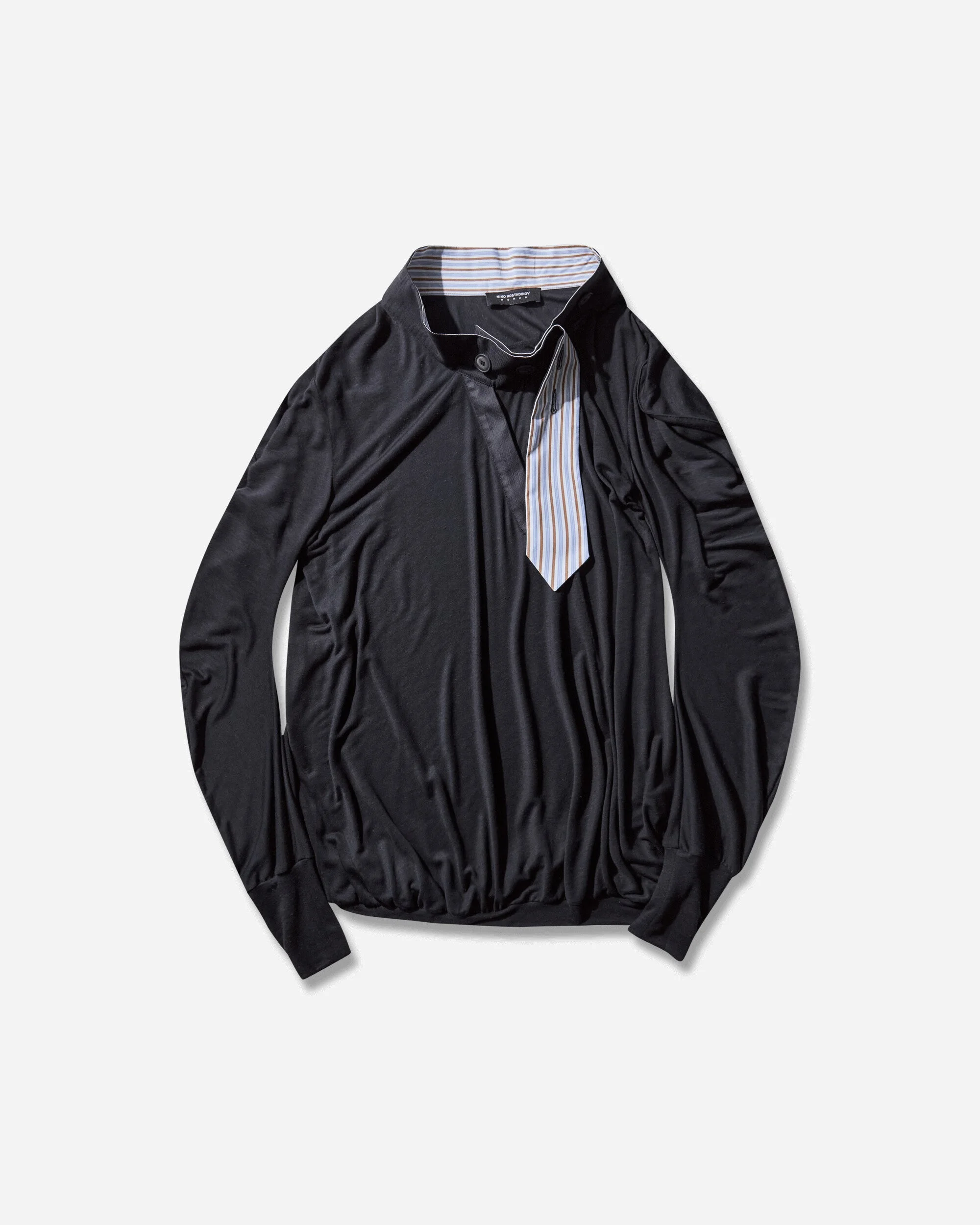 Women's Howe Jersey Top Coal Black - 1