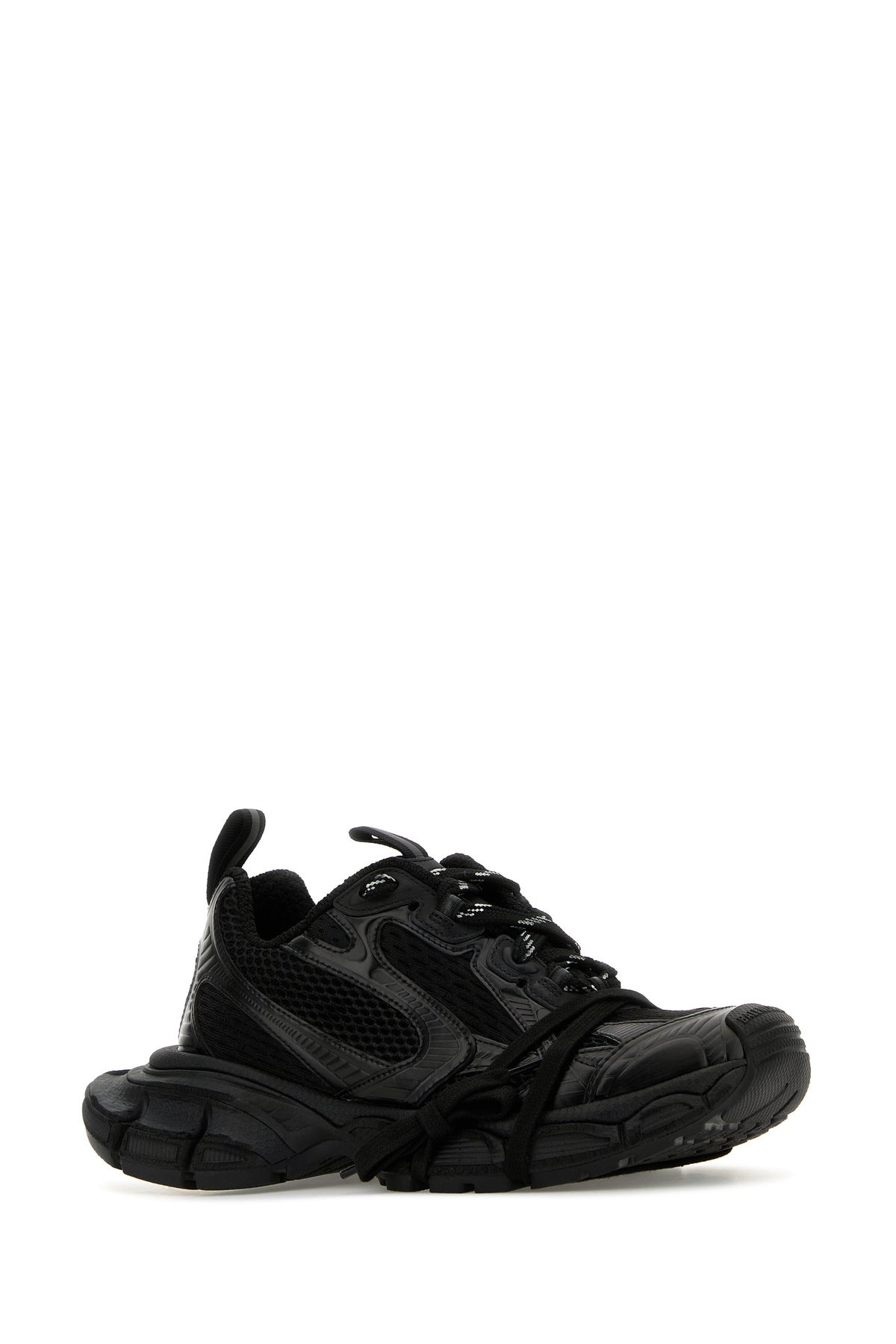 Black mesh and rubber 3XL sneakers - 2