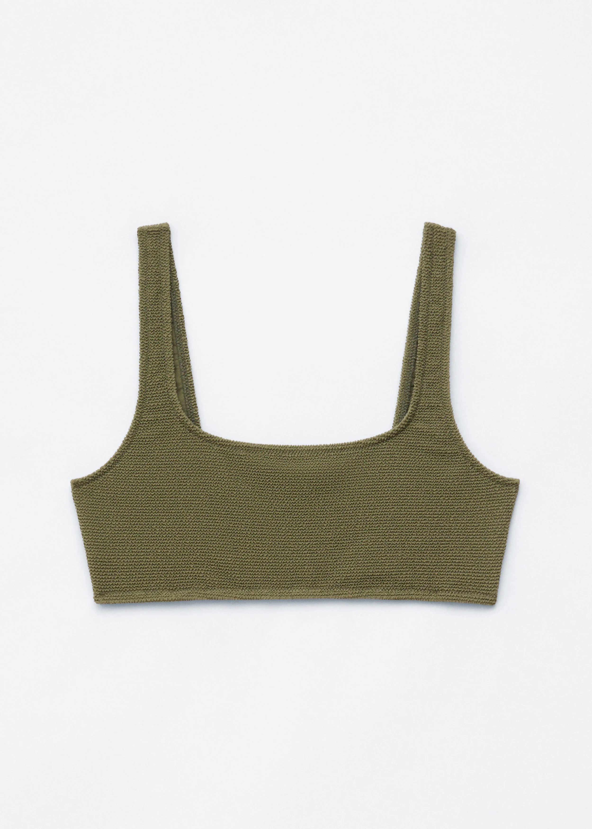 Textured Bikini Top - 1