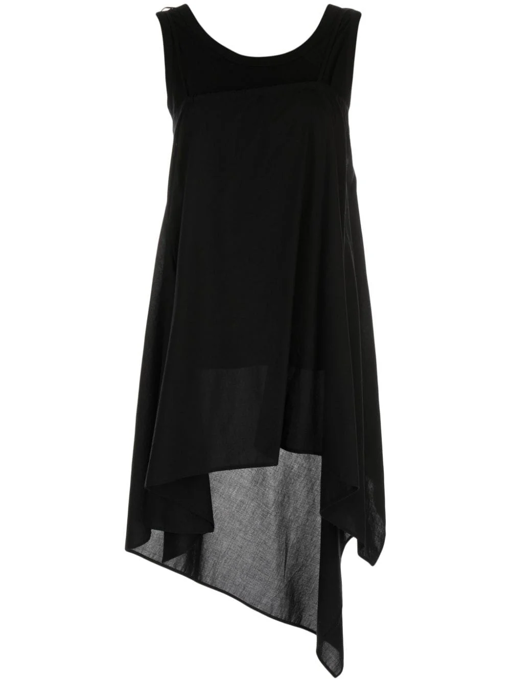 scoop-back cotton top - 1