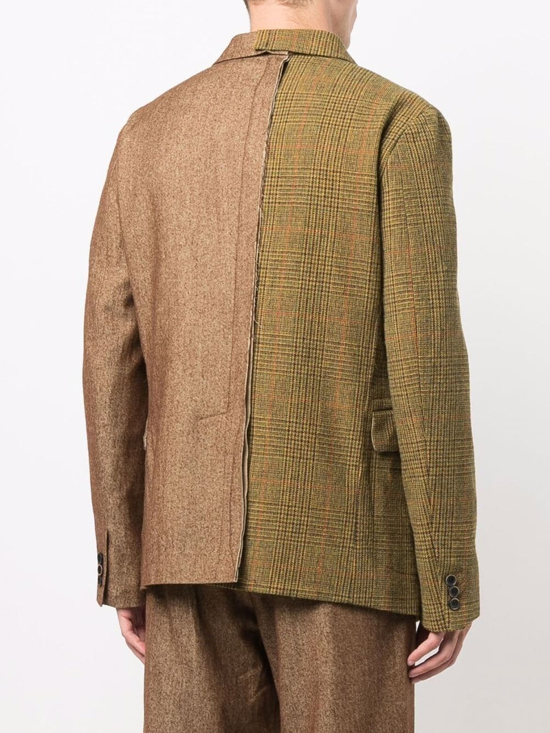 2 톤 패널 blazer 4