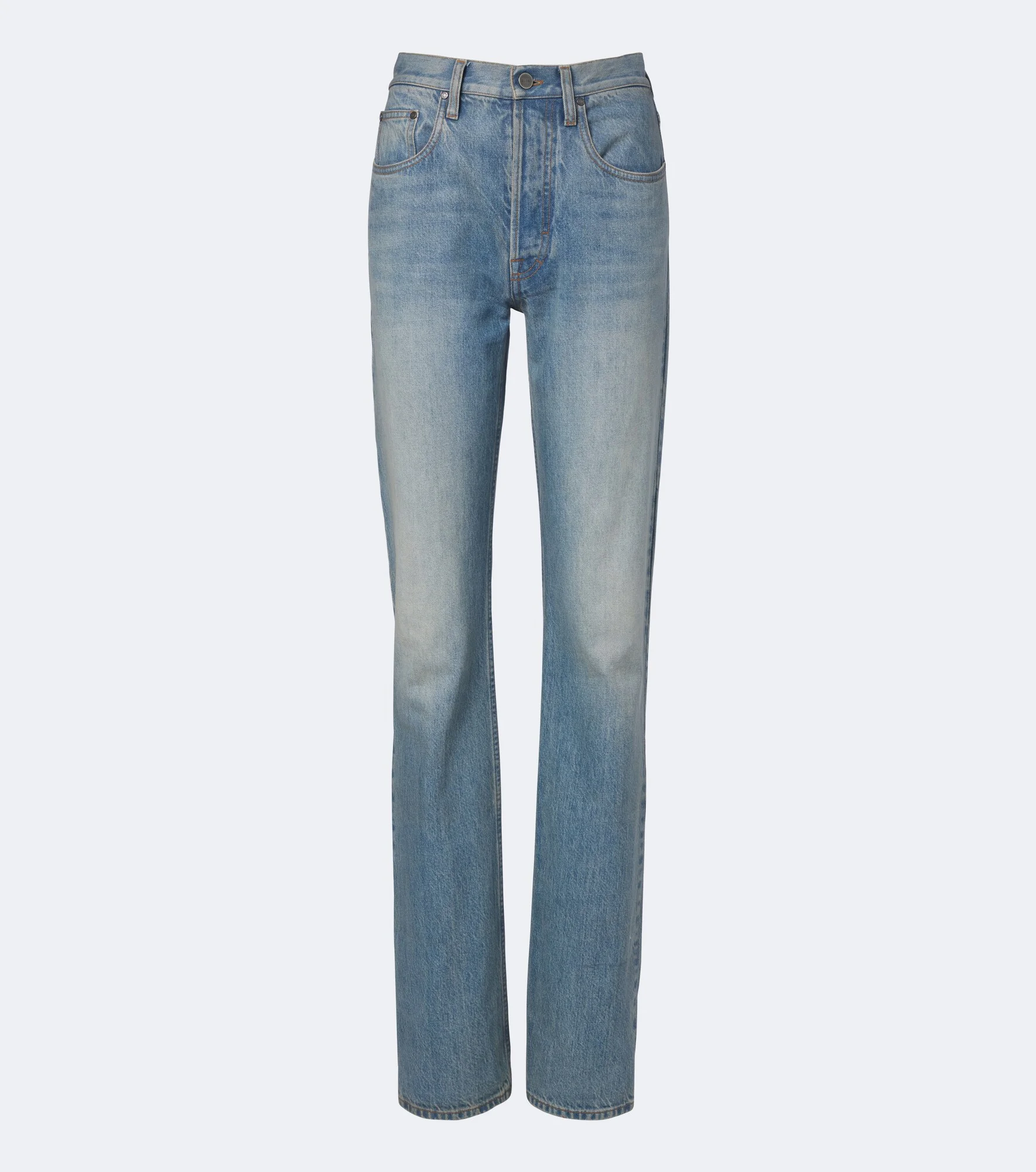 Faded straight jeans - 1