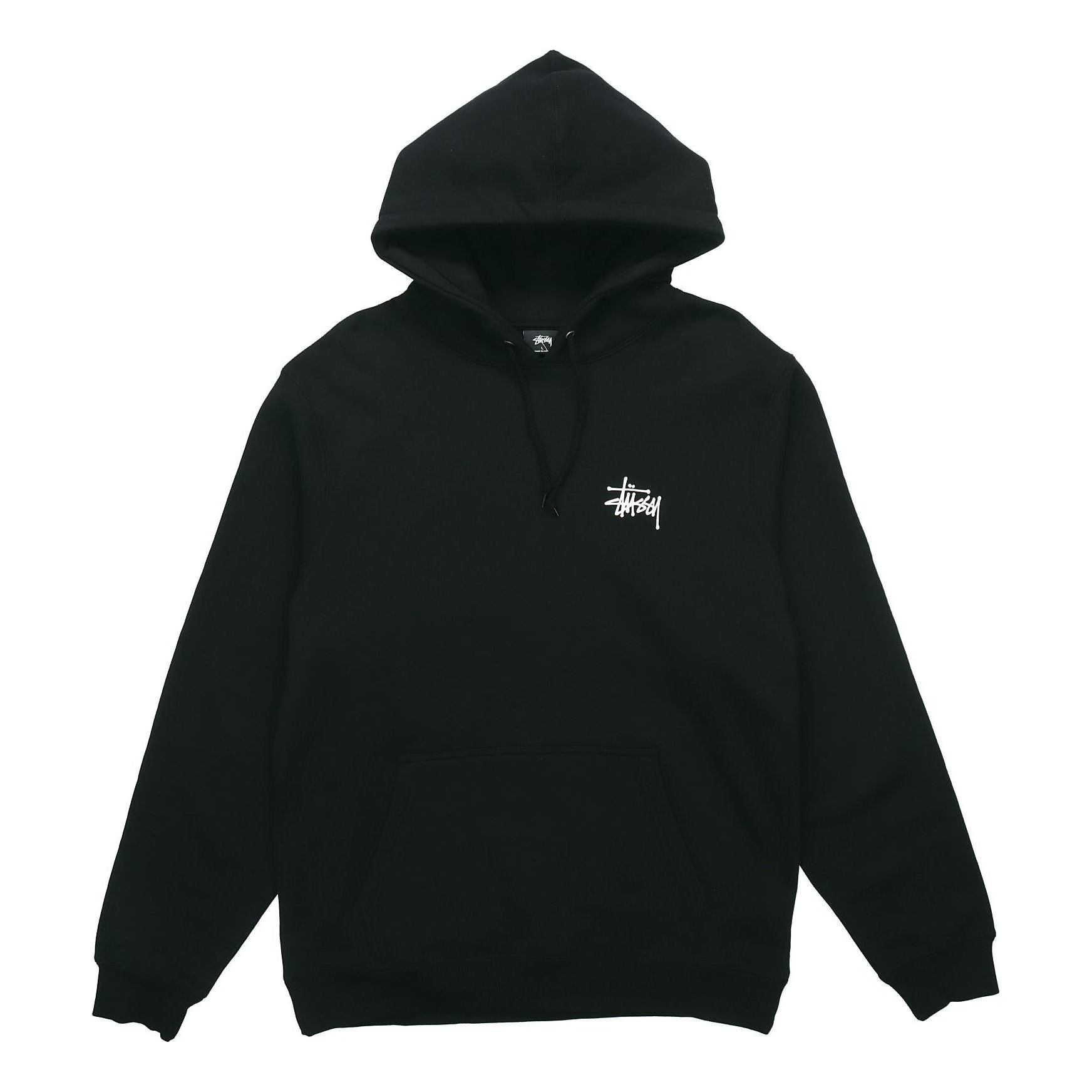 Stussy Basic Alphabet Logo Pullover Unisex Black TBD-STUSSY-2 - 1