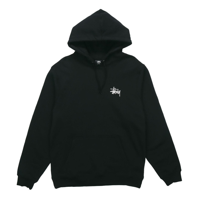 Stussy Basic Alphabet Logo Pullover Unisex Black TBD-STUSSY-2 1