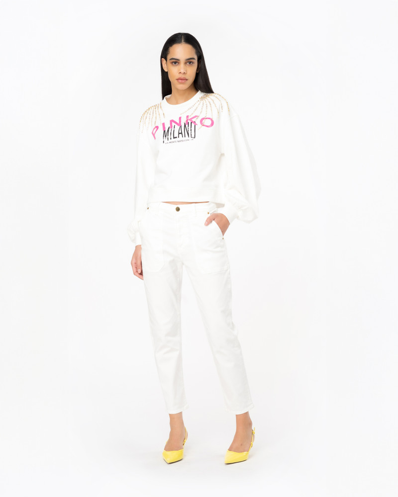 PINKO PINKO CITIES SWEATSHIRT outlook