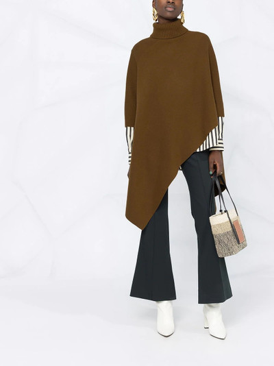 Chloé knitted cashmere poncho outlook