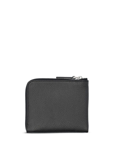 Marni logo-stitch zipped leather wallet outlook