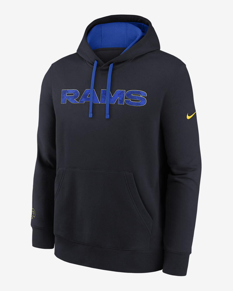 Los Angeles Rams Rivalries Collection Club Men's Nike NFL Pullover Hoodie 1