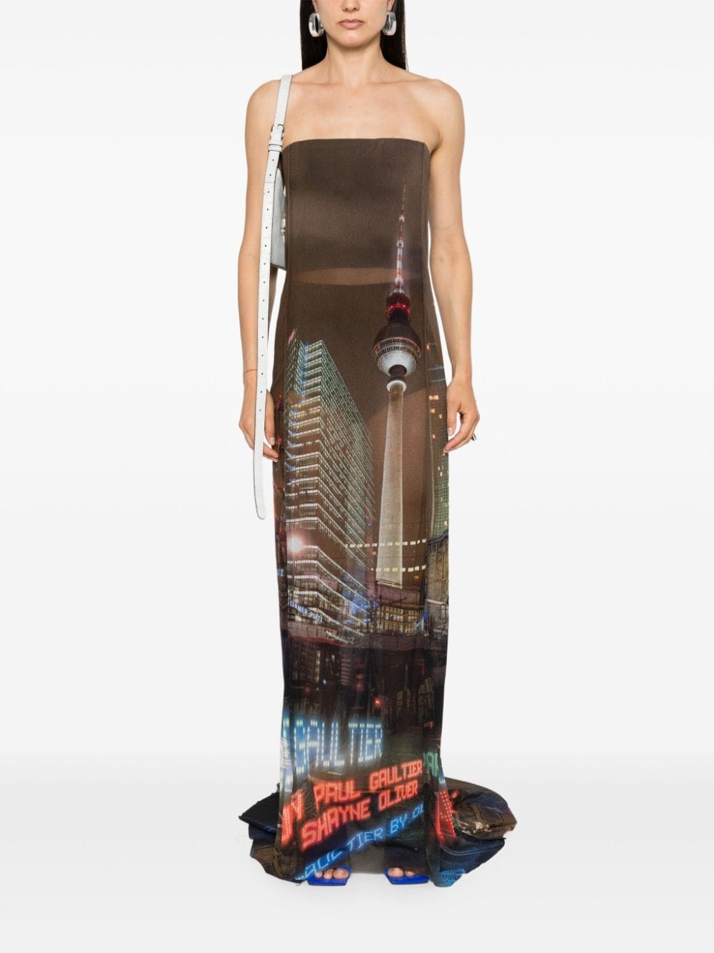 x  Shayne Oliver The City long dress - 2