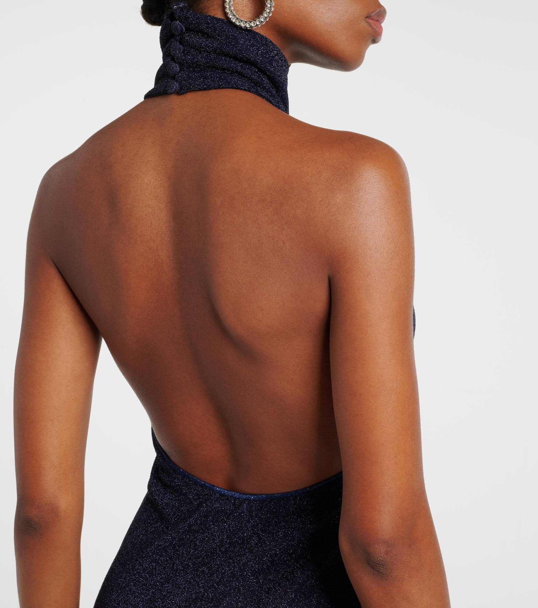 Lumière lamé maxi dress - 5