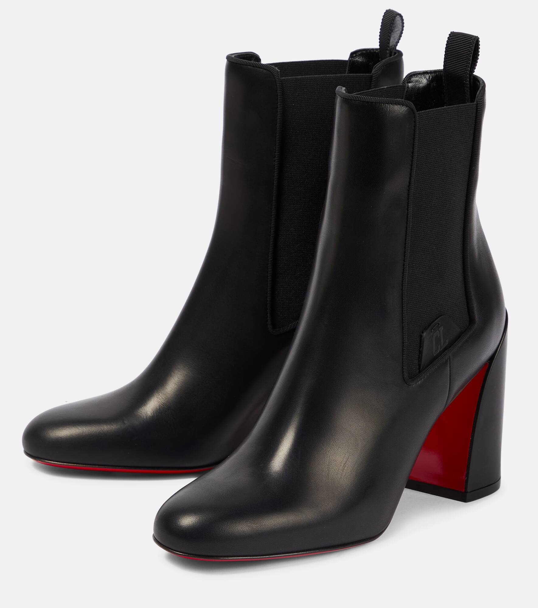 Leather ankle boots - 5