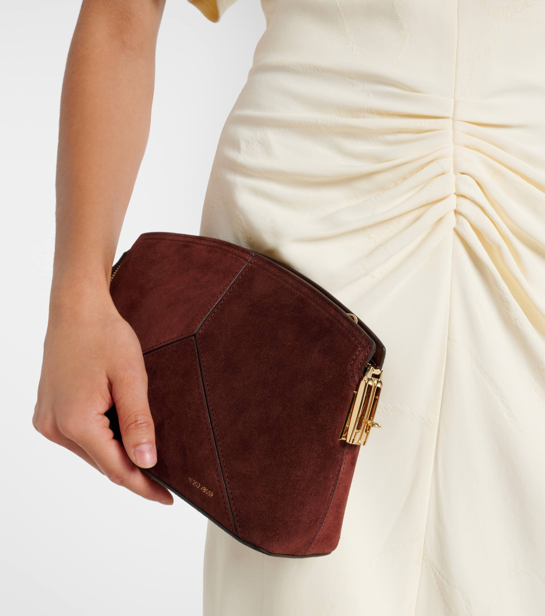 Victoria suede shoulder bag - 2