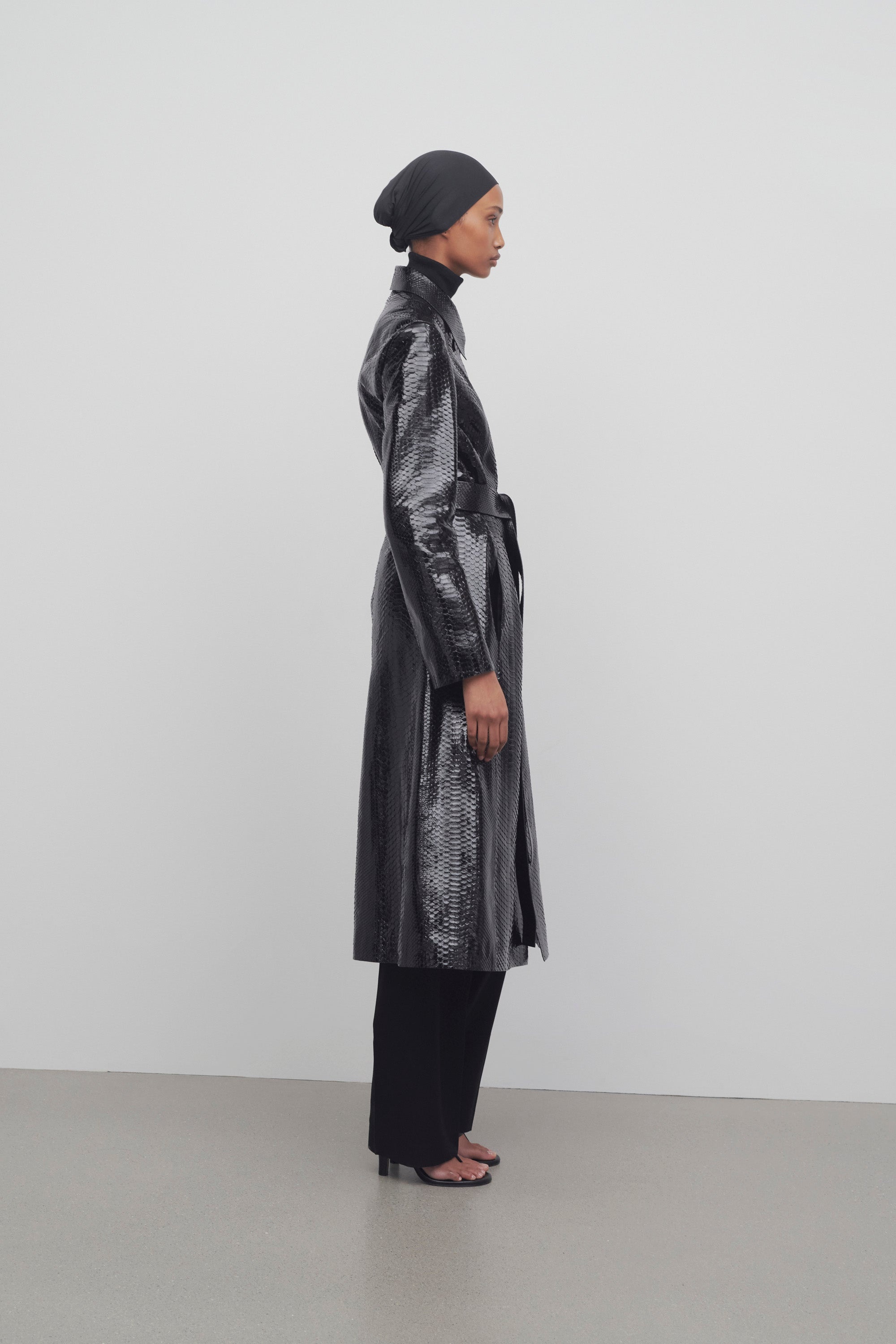Traviesa Coat in Python - 4