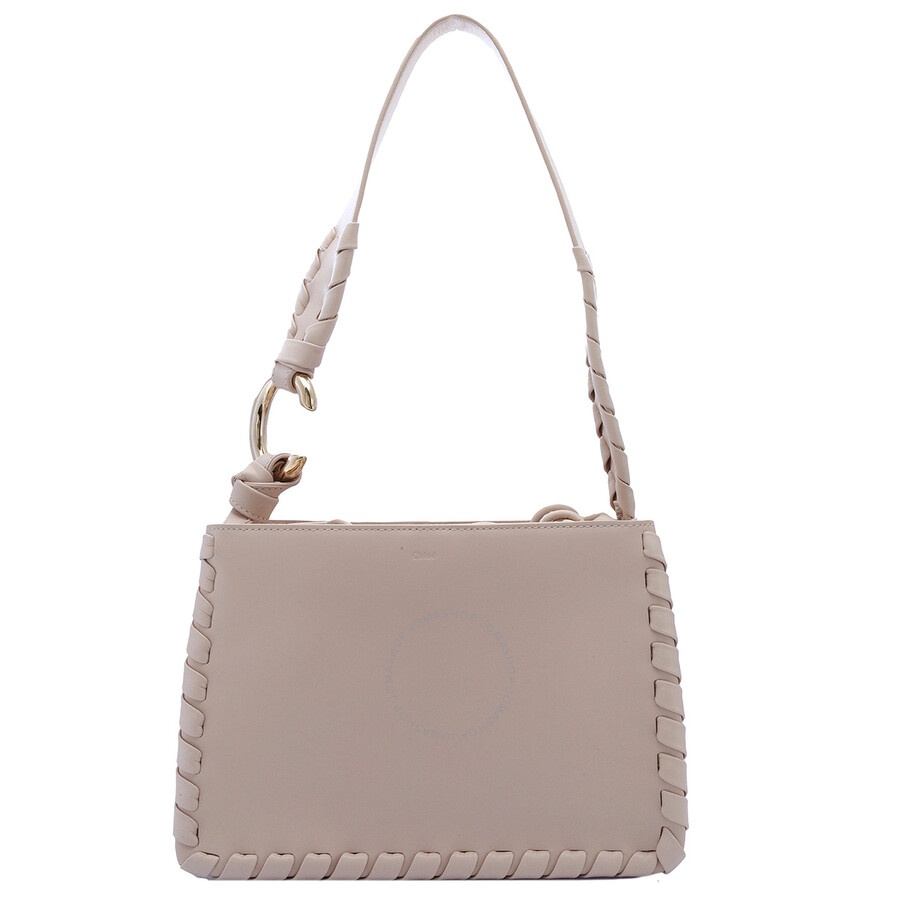 Chloe Nude Ladies Mate Multi-Gusset Shoulder Bag - 1