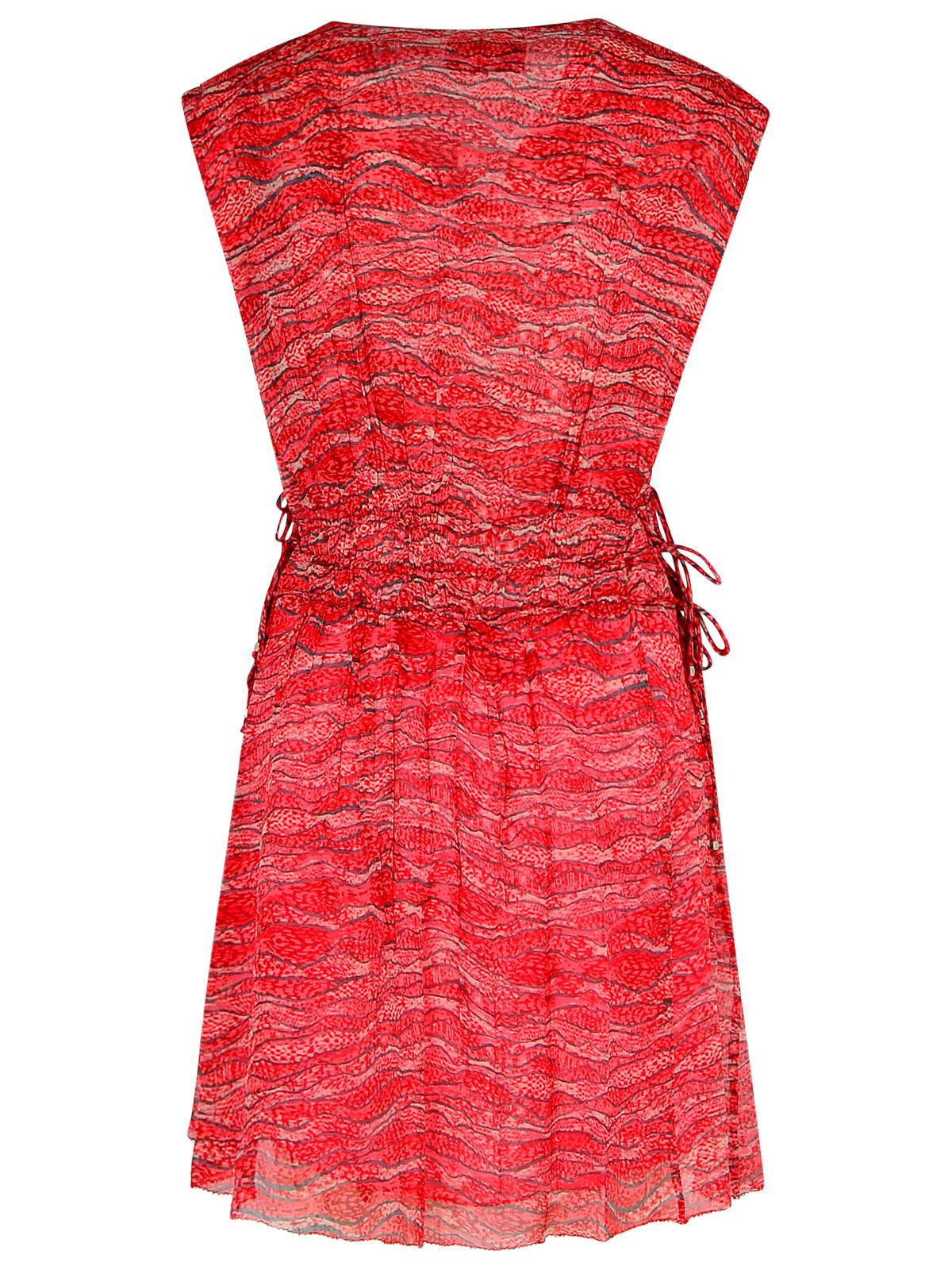 Isabel Marant Etoile 'Anawa' Red Viscose Dress Women - 3