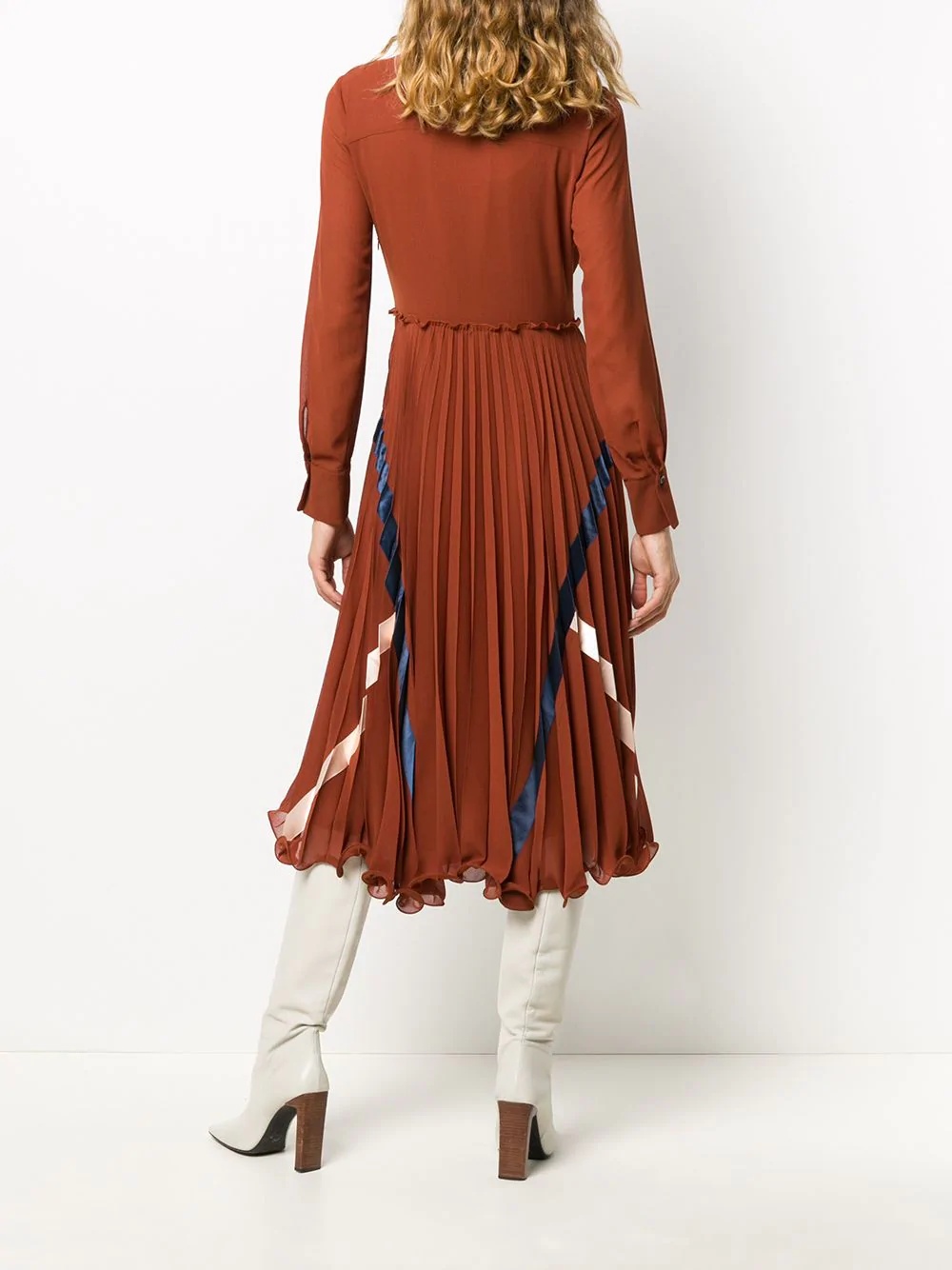 pleated dress - 4