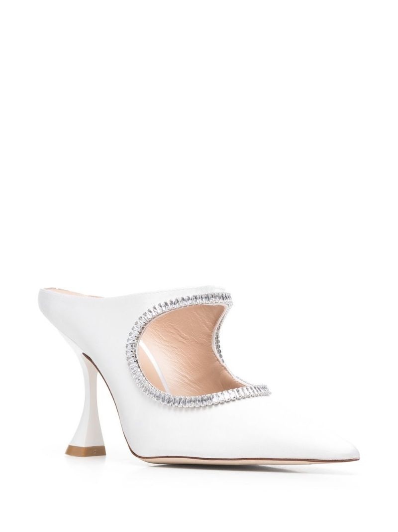 Xcurve crystal-embellished pumps - 2