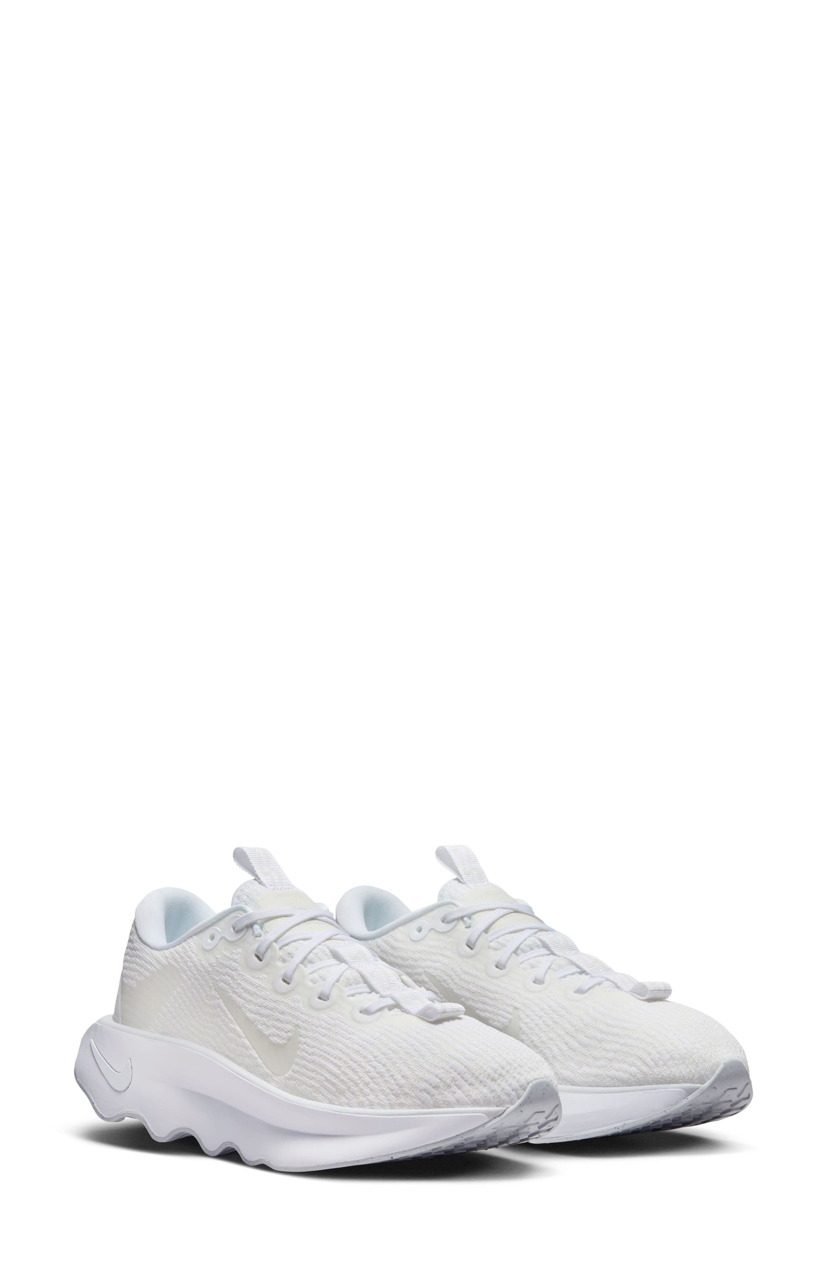 Nike Motiva Road Runner Walking Shoe in White/Summit/Platinum at Nordstrom - 1