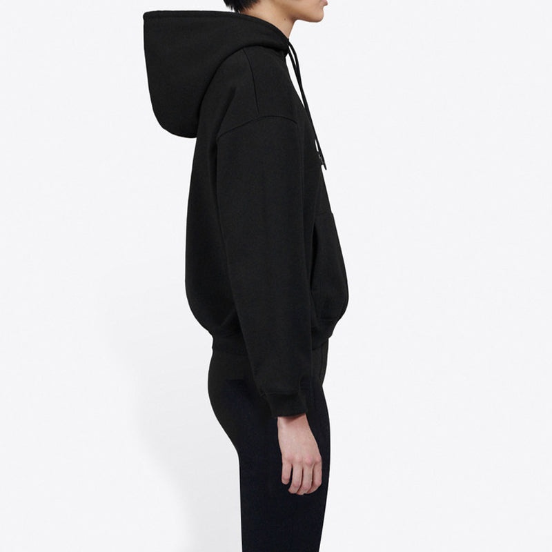 Balenciaga Matte Polar Fleece Sports Female Black 612959TIVD41000 - 5