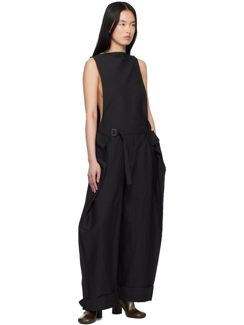 ISSEY MIYAKE Black Fold To Form Jumpsuit outlook