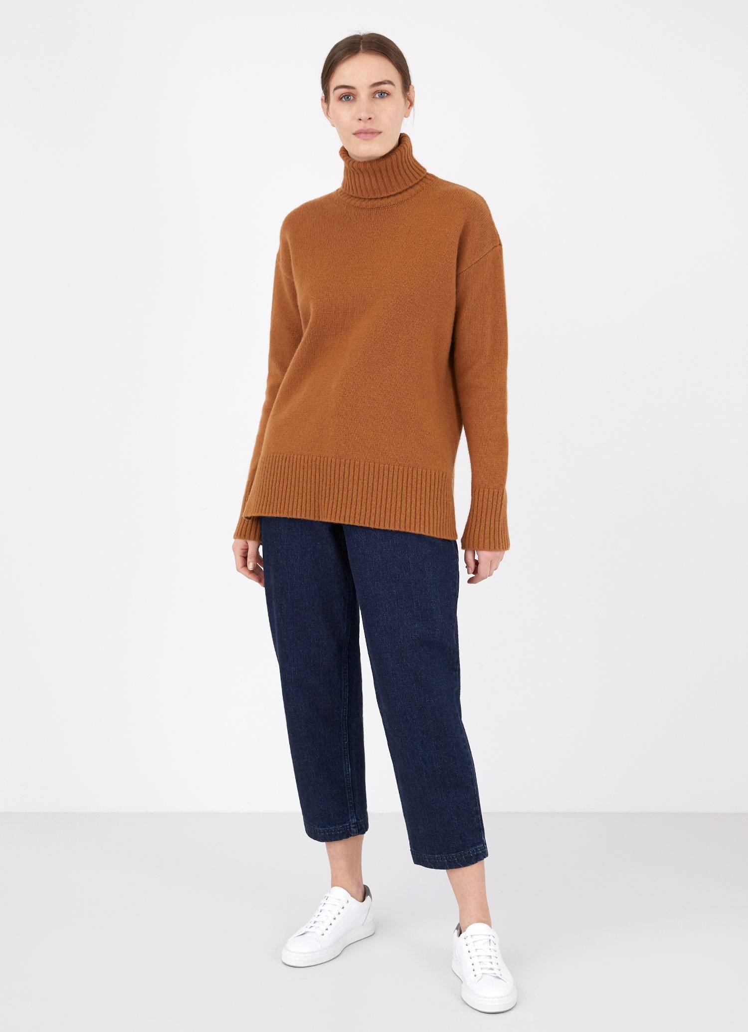 Relaxed Roll Neck Jumper - 2