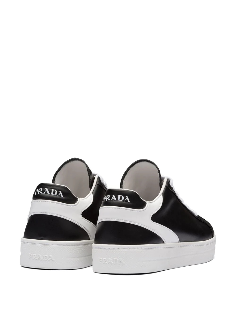 stitched detail low-top sneakers - 3