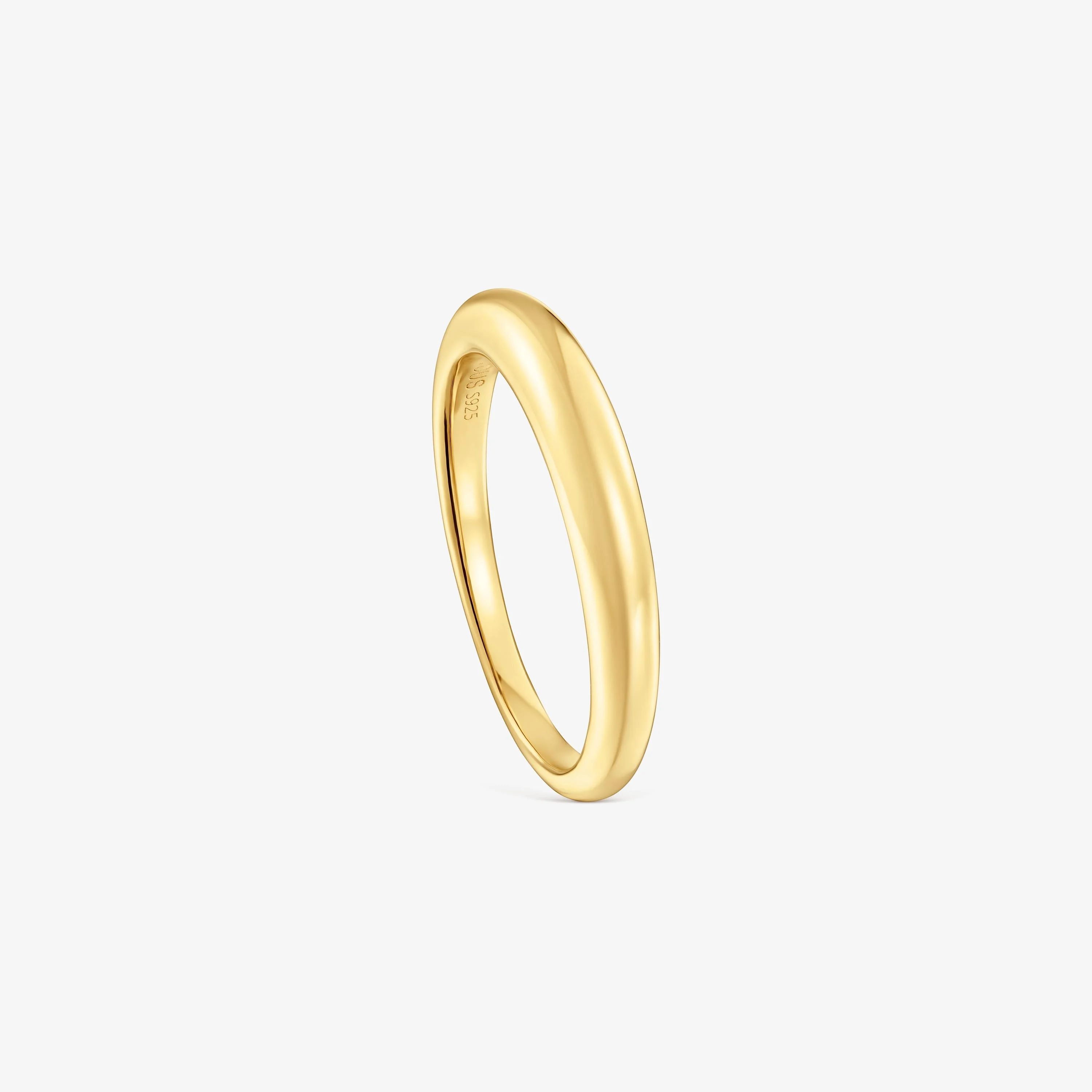 Smooth silver Ring with 18K gold vermeil TOUS Motifs - 1