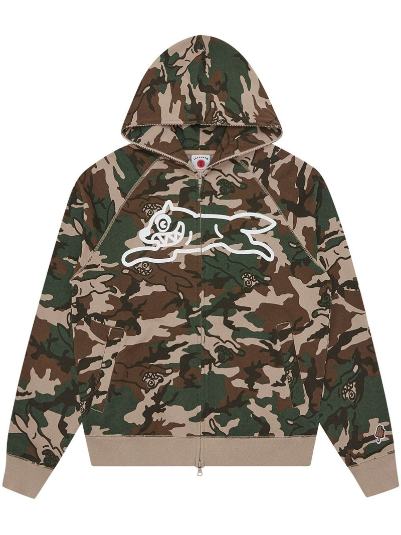 camouflage-print hoodie 1