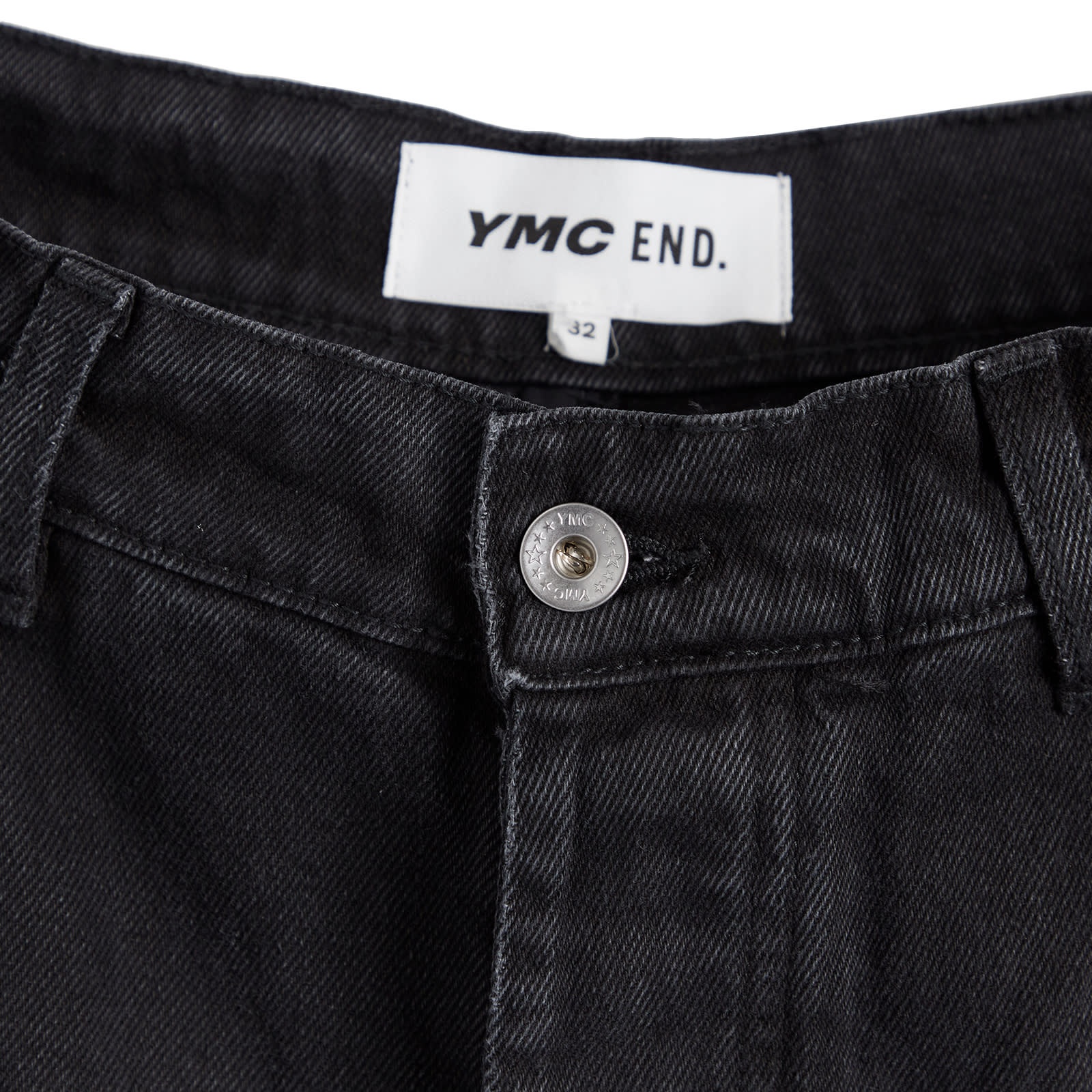 【関税込み】YMC ブラック Silver ジーンズ YMC END. x YMC Replacement Jean | REVERSIBLE