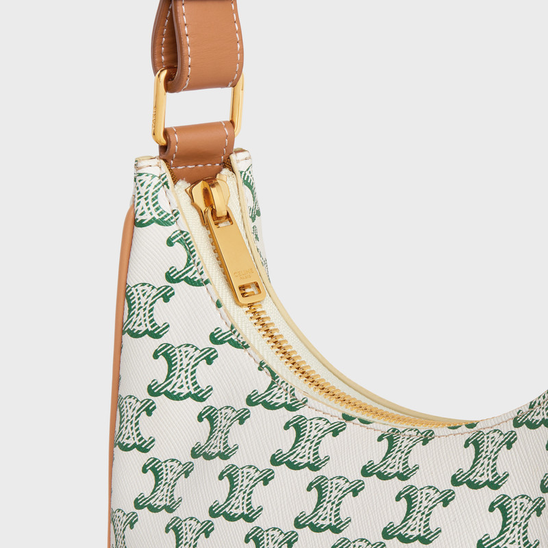 Ava Bag in Triomphe Canvas and calfskin 5