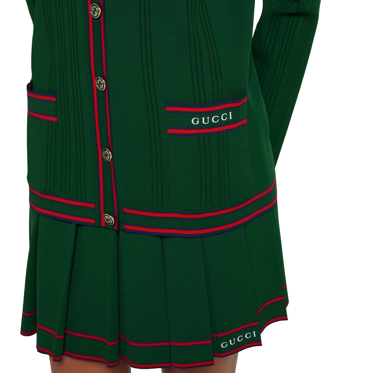Stretch viscose cardigan with embroidery - 5