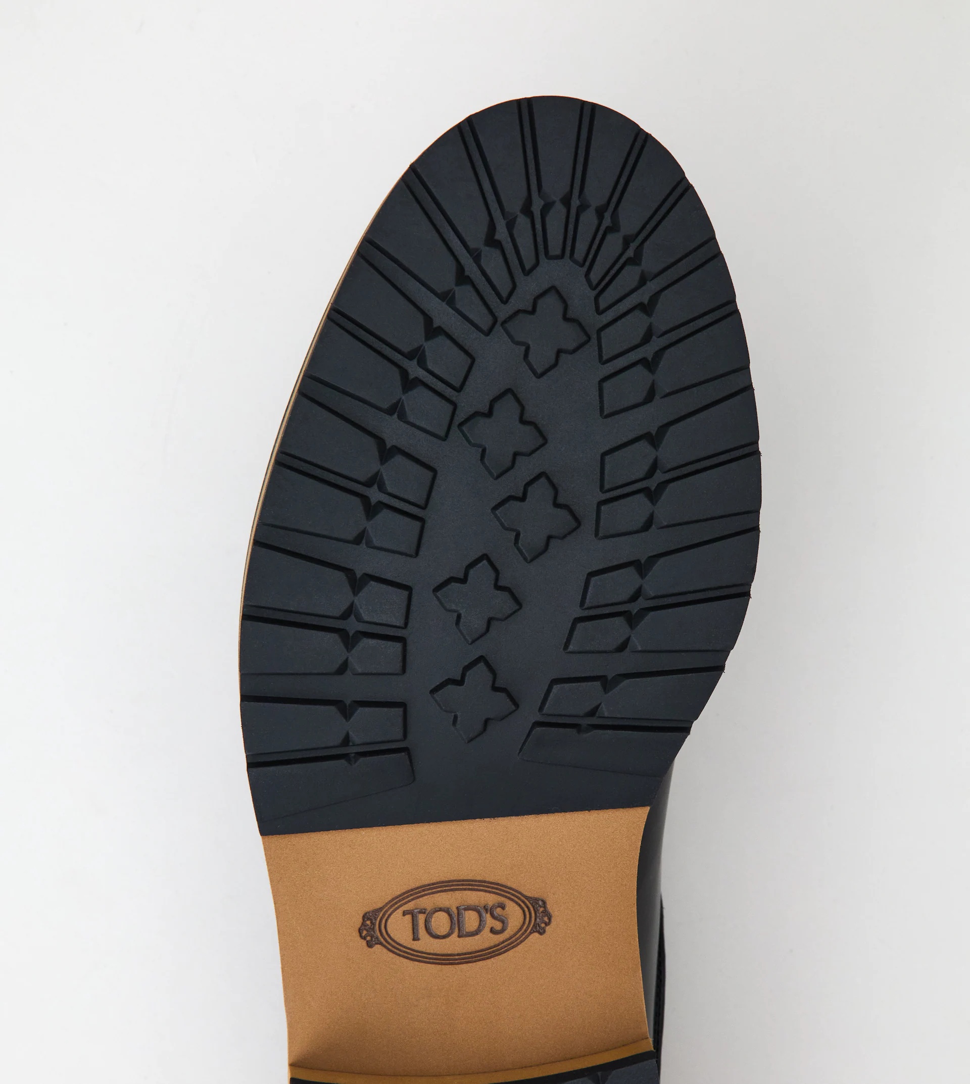 LACE-UPS IN LEATHER - BLACK - 5