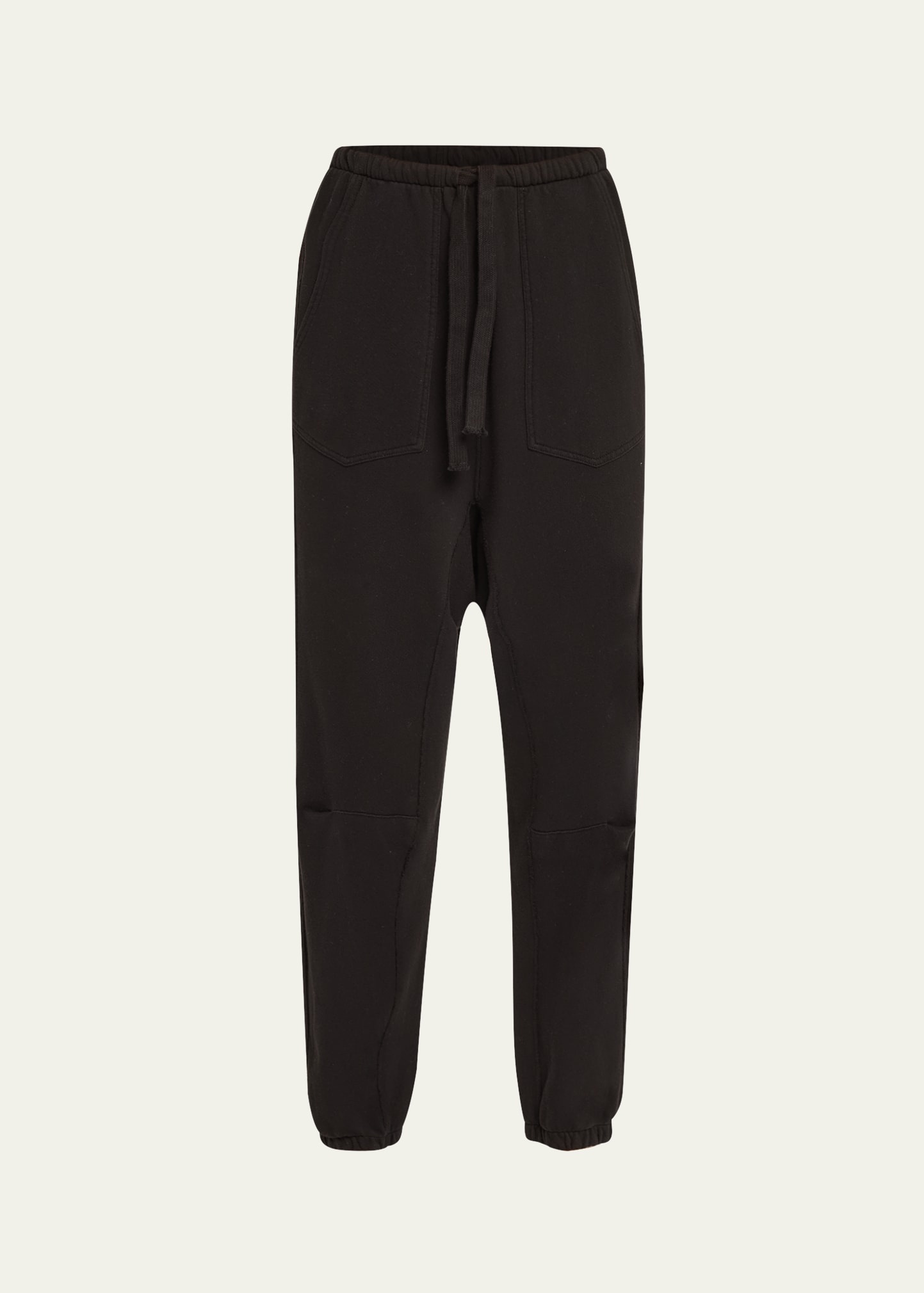 Dulce Drawstring Tapered Sweatpants - 1