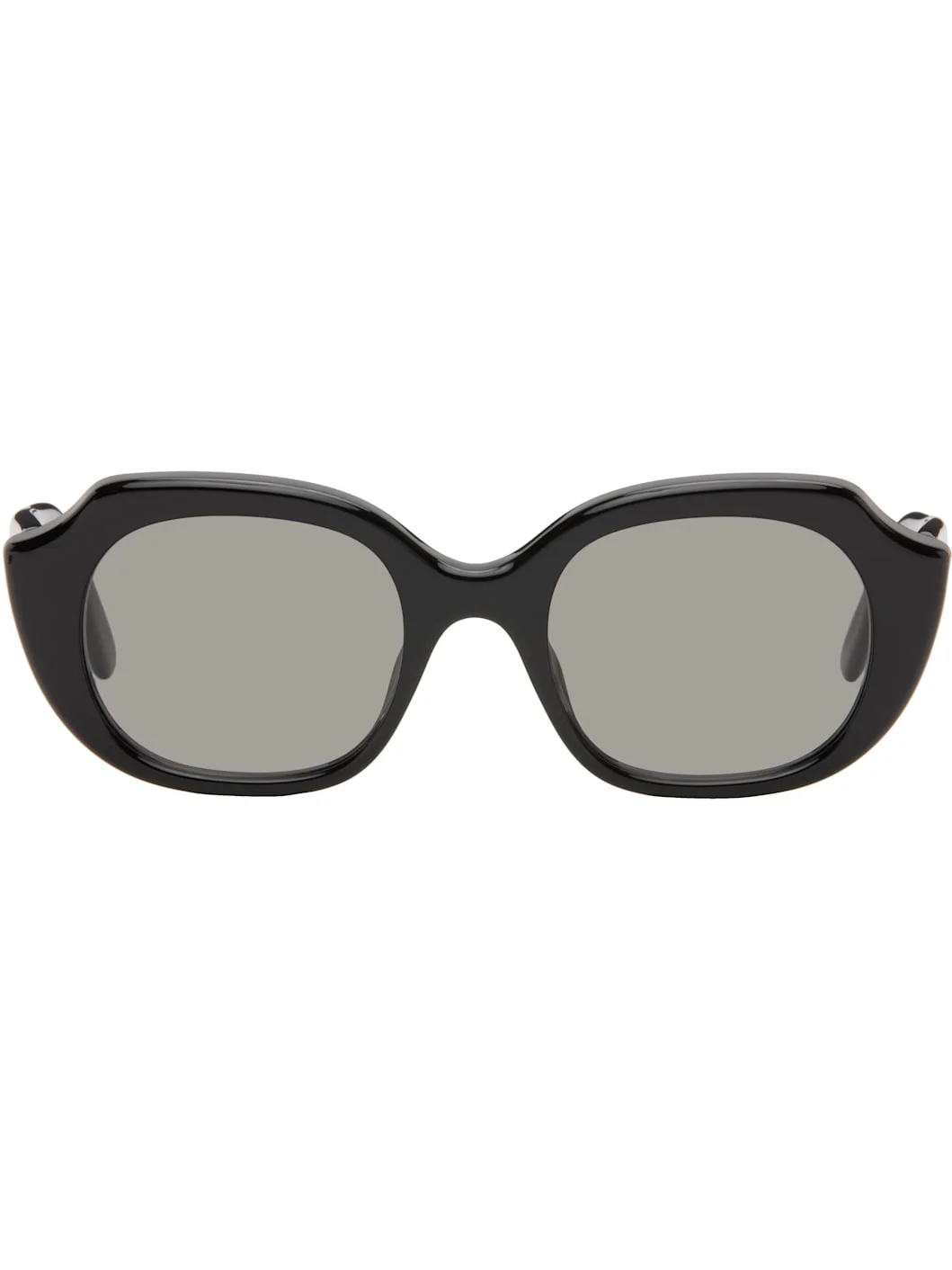 Black Slim Sunglasses - 1