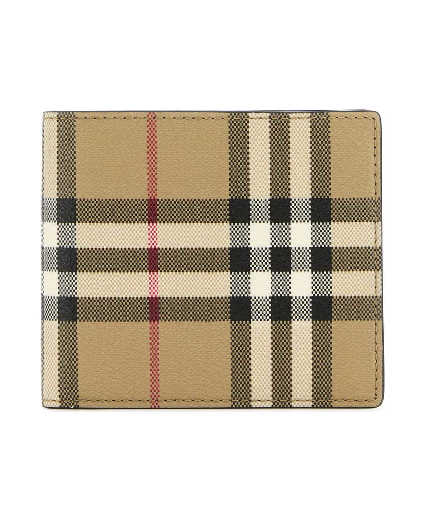 Printed Canvas Wallet - 1