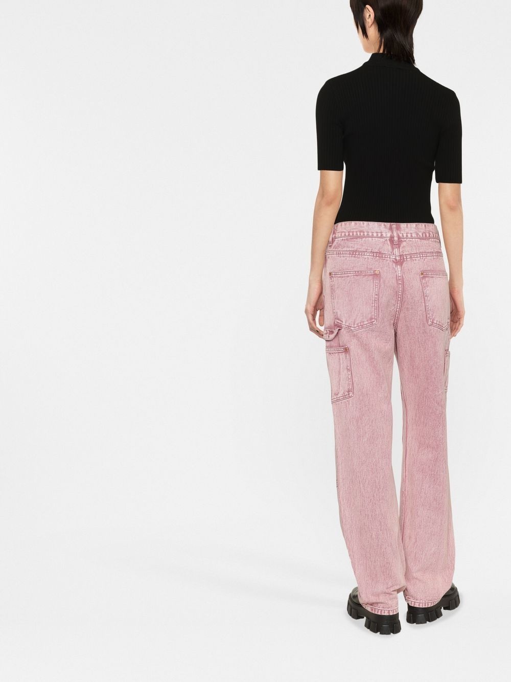 Reedition rib-knit sweater - 3