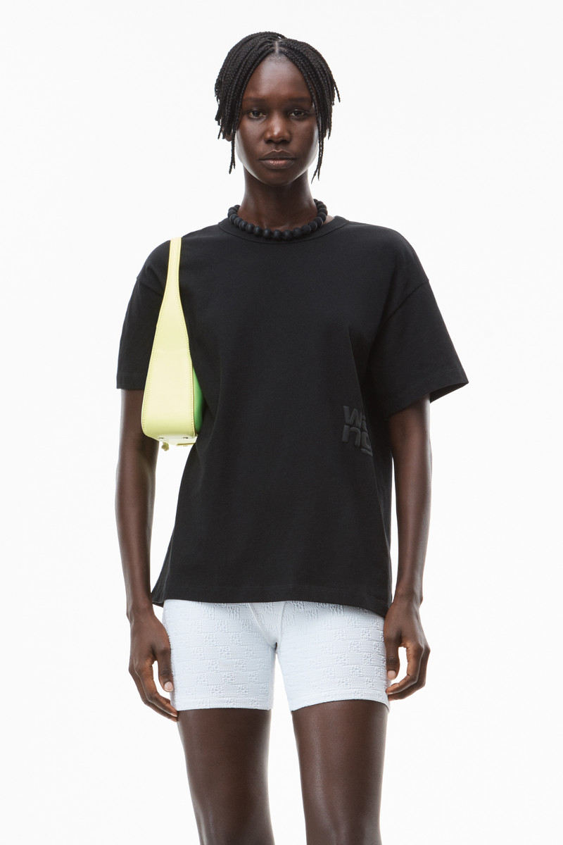 Alexander Wang PUFF LOGO TEE IN COTTON outlook