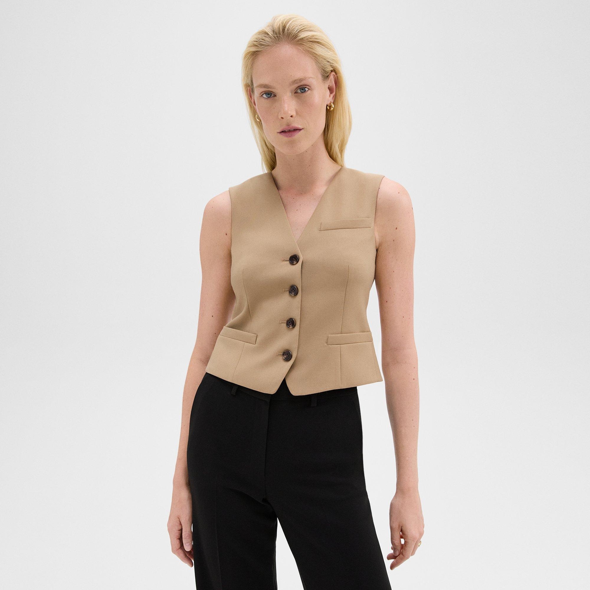 Slim Vest in Sleek Flannel - 2