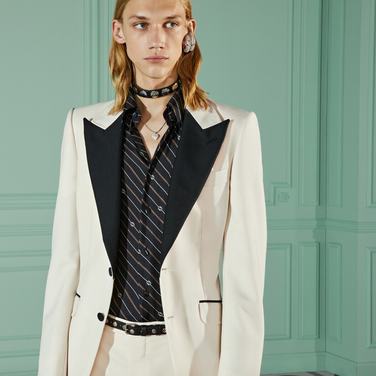 Wool mohair formal jacket - 4